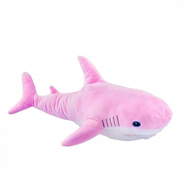 Fancy minkštas žaislas ryklys rožinis 47 cm