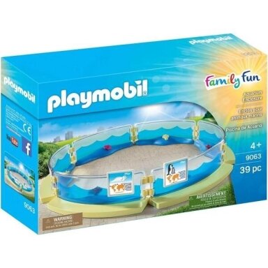 PLAYMOBIL Family Fun, Jūros muziejaus korpusas (nusidėvėjusi dėžutė) PLAYMOBIL Family Fun, Jūros muziejaus korpusas (nusidėvėjusi dėžutė)