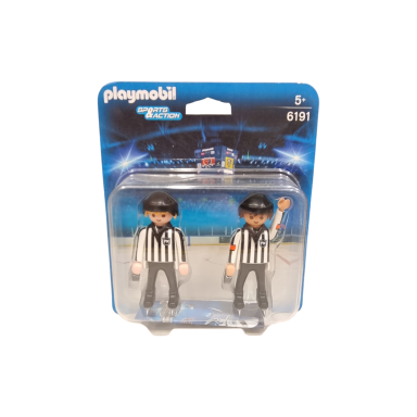 PLAYMOBIL ledo ritulio teisėjų rinkinys (pažeista pakuotė) PLAYMOBIL ledo ritulio teisėjų rinkinys (pažeista pakuotė)