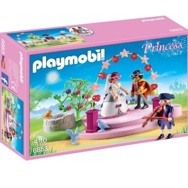 PLAYMOBIL PRINCESS kaukių puota (pažeista pakuotė) PLAYMOBIL PRINCESS kaukių puota (pažeista pakuotė)