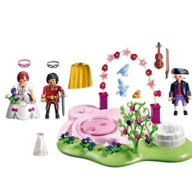 PLAYMOBIL PRINCESS kaukių puota (pažeista pakuotė) PLAYMOBIL PRINCESS kaukių puota (pažeista pakuotė)