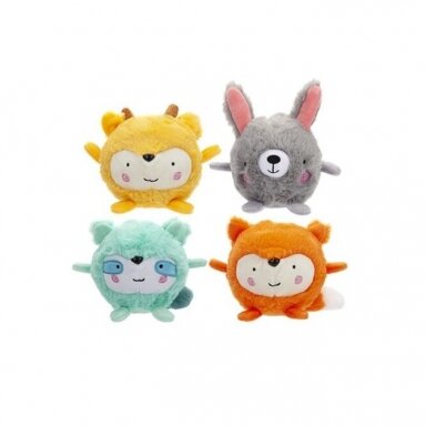 Pliušinis žaislas FOREST ANIMALS 10 cm, kvepiantis Pliušinis žaislas FOREST ANIMALS 10 cm, kvepiantis