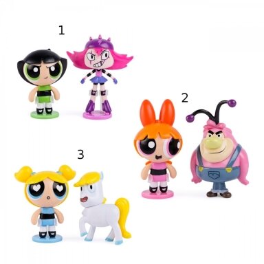 POWER PUFF GIRLS figūrėlių rinkinys Action Doll