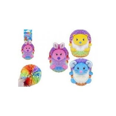 Puffle pets Minkšti gyvūnėliai kamuoliukai Rainbow 12 cm Puffle pets Minkšti gyvūnėliai kamuoliukai Rainbow 12 cm