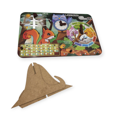PuzzleOK lavinamasis Pažintinis kalendorius lietuviškas PuzzleOK lavinamasis Pažintinis kalendorius lietuviškas