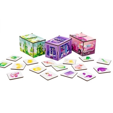 PuzzleOK rūšiuokliai Montessori Princesės PuzzleOK rūšiuokliai Montessori Princesės