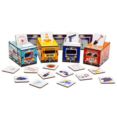 PuzzleOK rūšiuokliai Montessori Profesijos PuzzleOK rūšiuokliai Montessori Profesijos