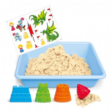 Genio kids rinkinys išmanusis smėlis Pasakų pilis su formelėmis, 1kg 5 Genio kids rinkinys išmanusis smėlis Pasakų pilis su formelėmis, 1kg 5