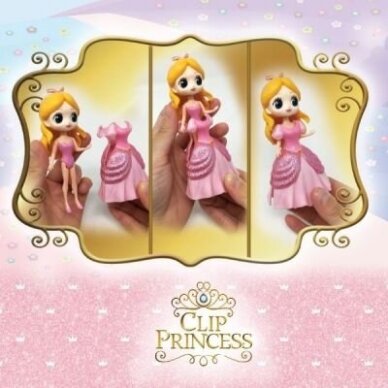 #Sbabam Clip Princess - lėlytės 6