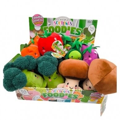 Softlings Foodies minkštas žaislas grybas 16 cm 2 Softlings Foodies minkštas žaislas grybas 16 cm 2