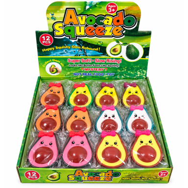Squishy slow rising žaislas Avokadas 11 cm