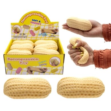 Squishy žaislas Riešutas 10 cm Squishy žaislas Riešutas 10 cm