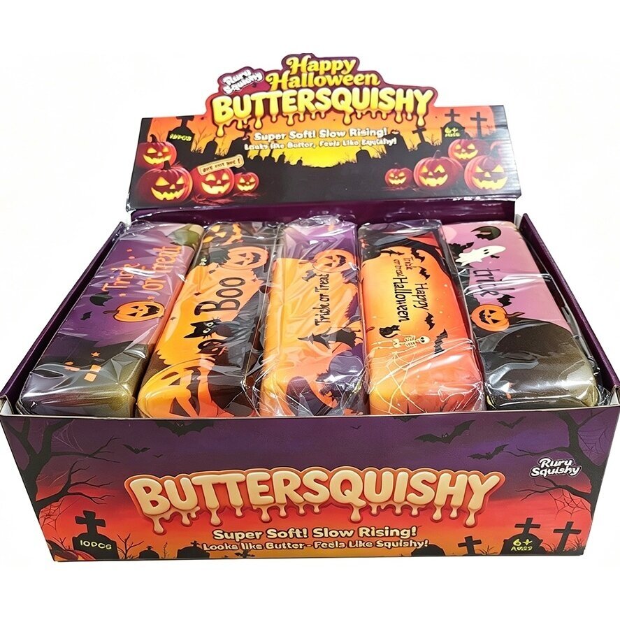 Squishy slow rising žaislas XXL sviestas Helovinui 23,5 cm 1