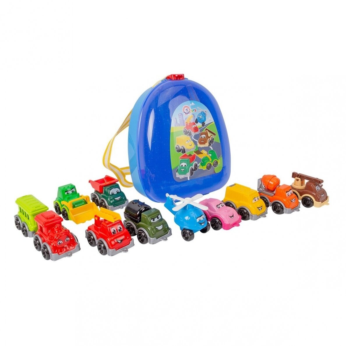 Technok mini mašinėlių rinkinys kuprinėje 1
