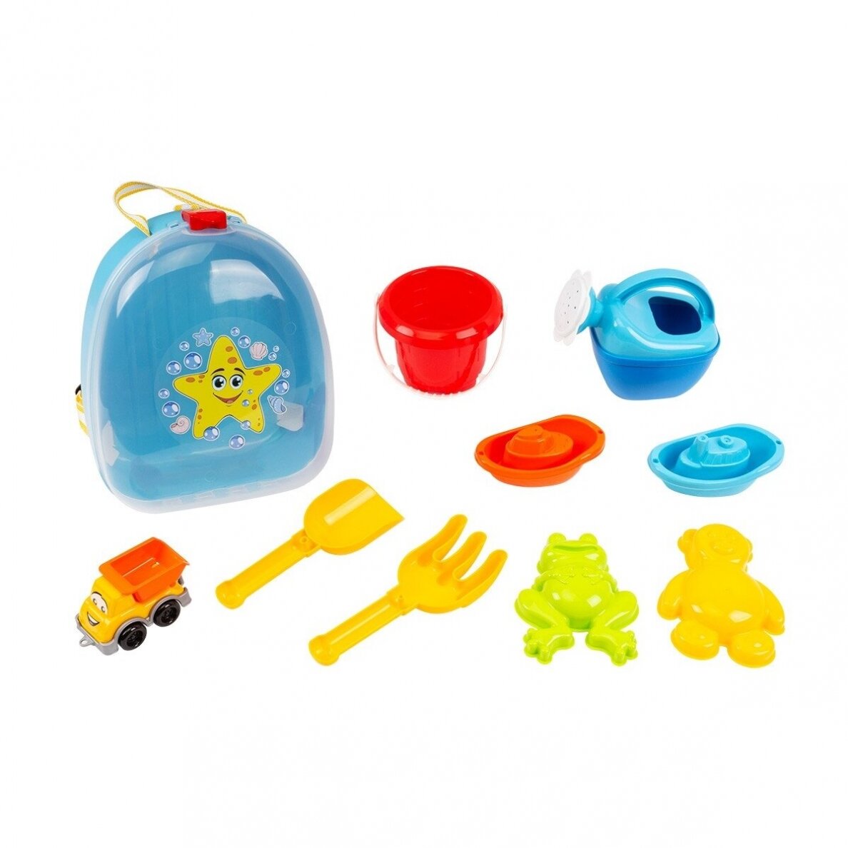 Technok smėlio rinkinys kuprinėje 27 cm 1