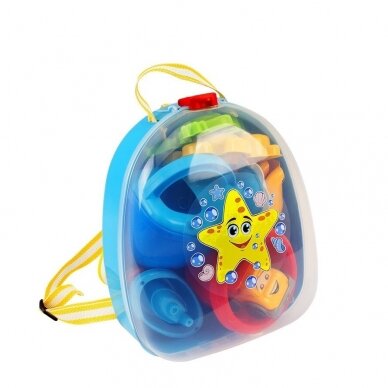 Technok smėlio rinkinys kuprinėje 27 cm