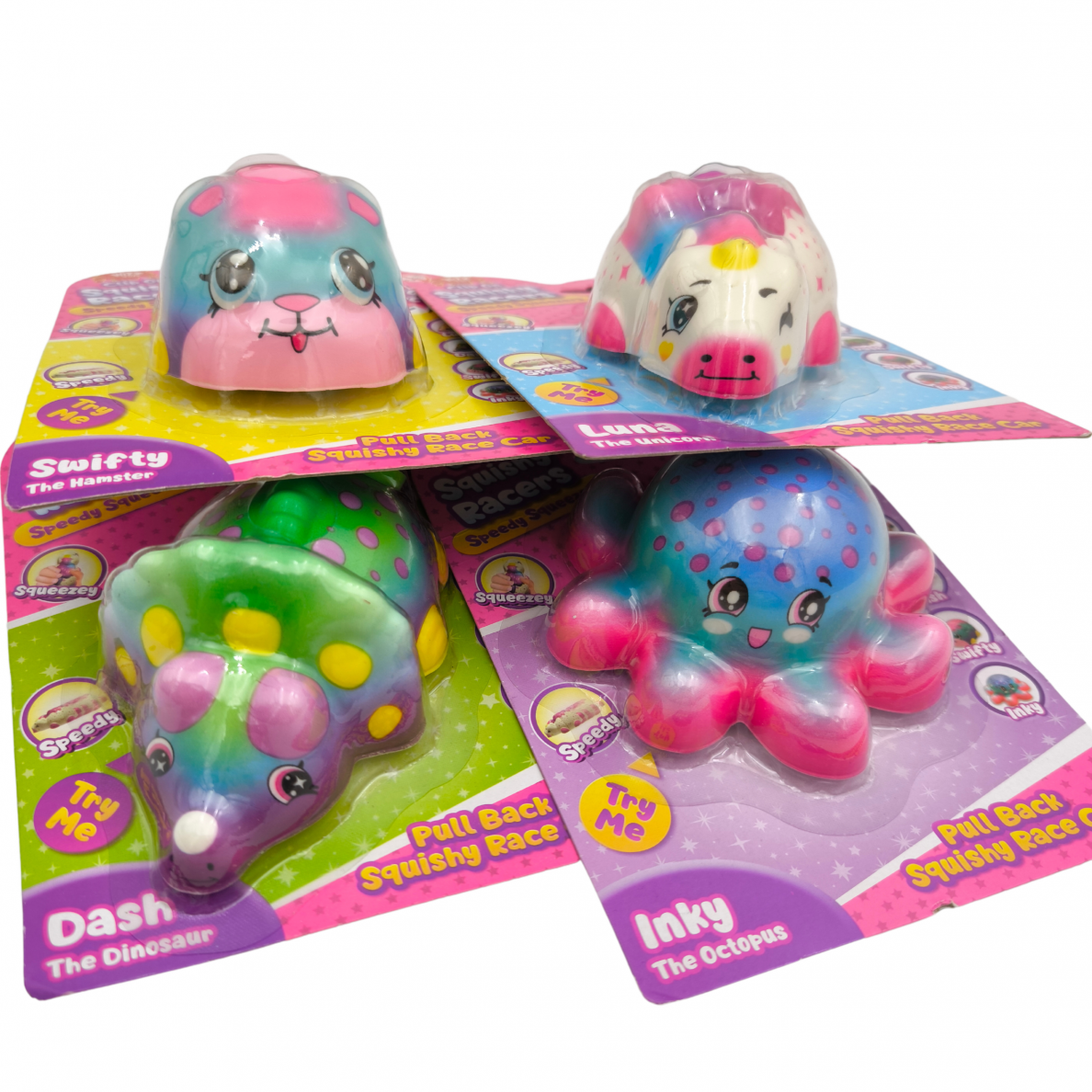 Wizz Toys antistresinis žaislas Squishy racers 1 Wizz Toys antistresinis žaislas Squishy racers 1