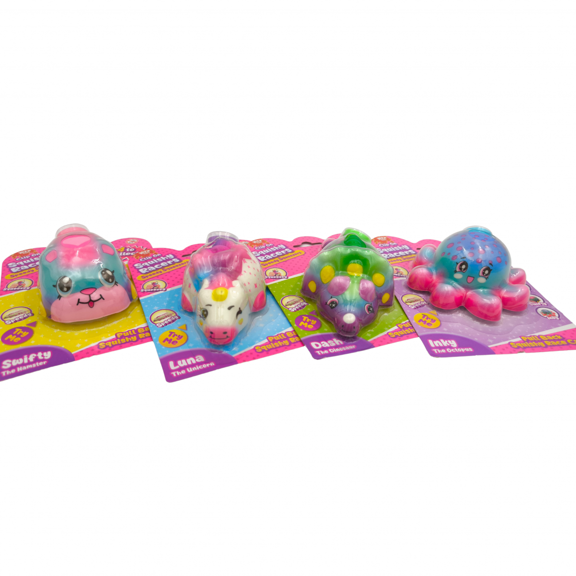 Wizz Toys antistresinis žaislas Squishy racers 2 Wizz Toys antistresinis žaislas Squishy racers 2