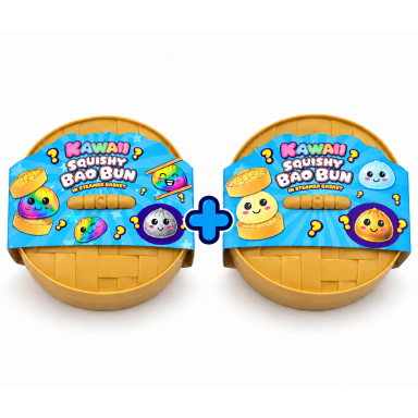 WIZZ TOYS dumpling žaislas 8,5 cm + antras dovanų